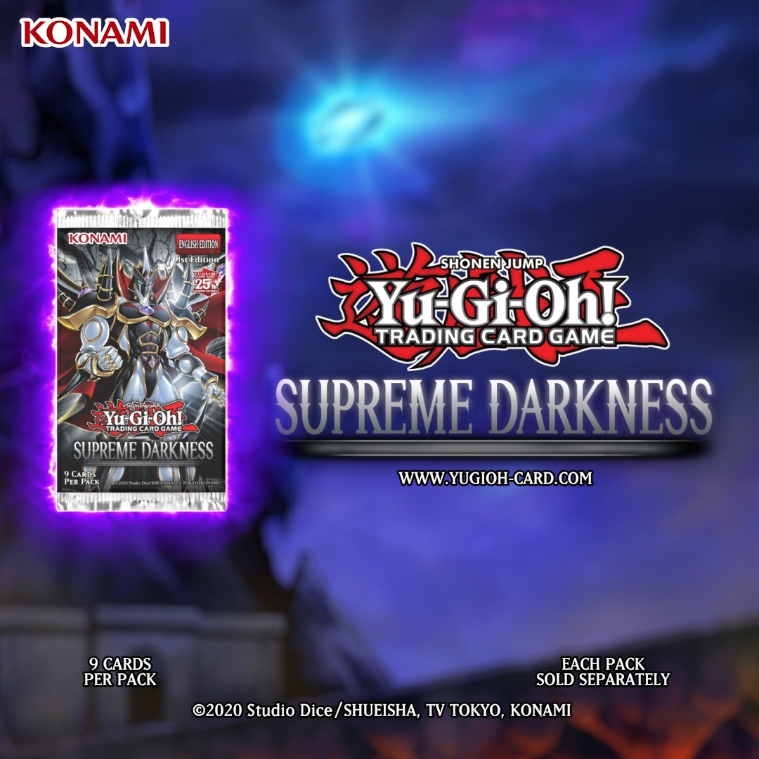 Duelists, new “Evil HERO” monsters have arrived in the Supreme Darkness booster set! Available today everywhere the #YuGiOhTCG is sold!