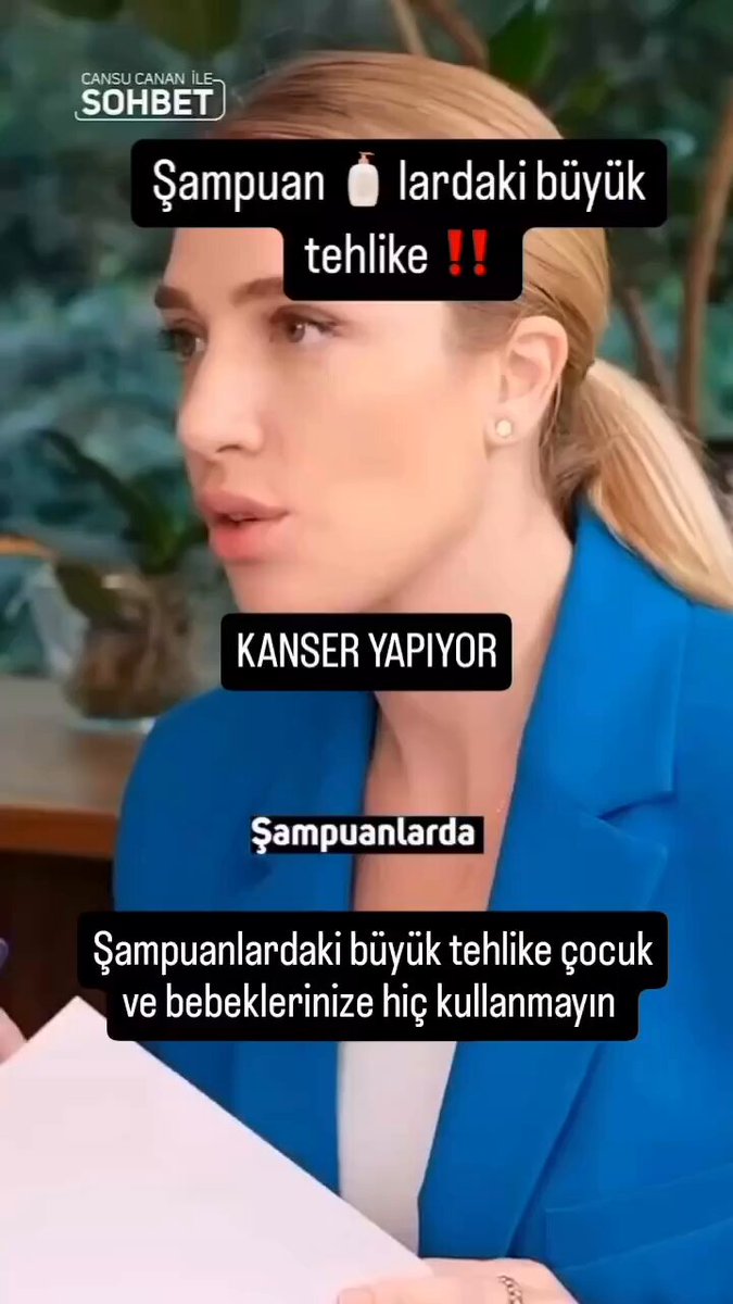 Şampuanlardaki büyük tehlike.