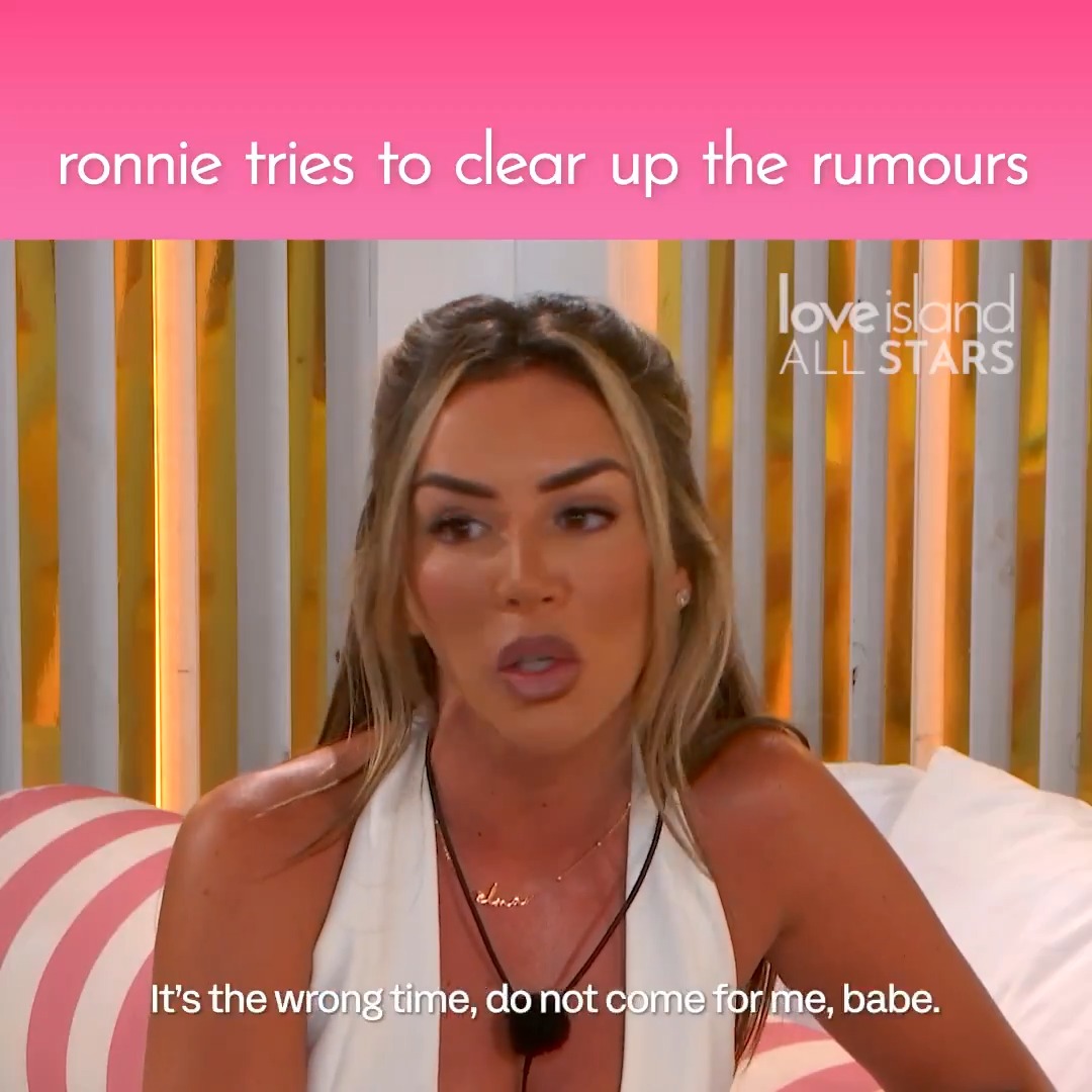 Ronnie and the girls put on a show (mance) 🫣 #LoveIsland #AllStars