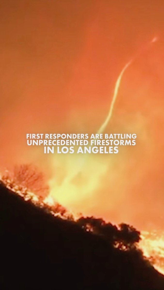 The extreme weather conditions California first responders are facing are unprecedented. From record-breaking droughts to hurricane-force winds — climate change is here and it is real. See it for yourself. Thank you to the heroic personnel and nationwide, international, and tribal support for putting your lives on the line to combat these historic firestorms. We will continue to do all that we can to help Californians recover from these fires and advance toward recovery.
