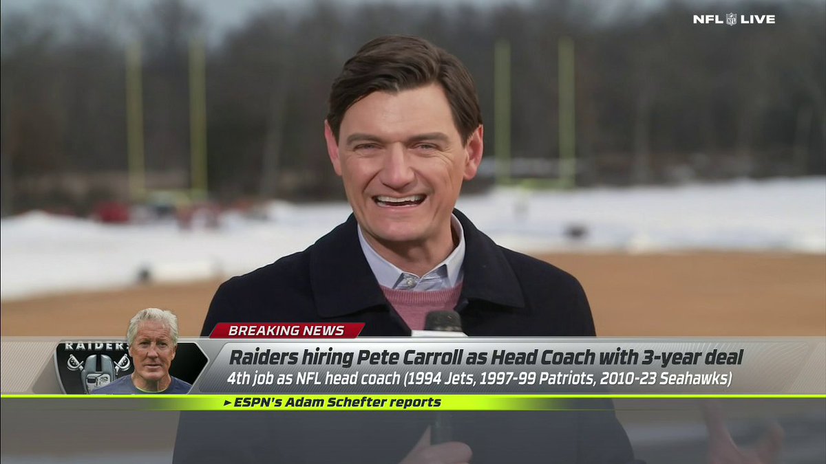 .Jeremy Fowler discusses the factors behind Pete Carroll's hiring and his relationship with his former QB, Russell Wilson 👀