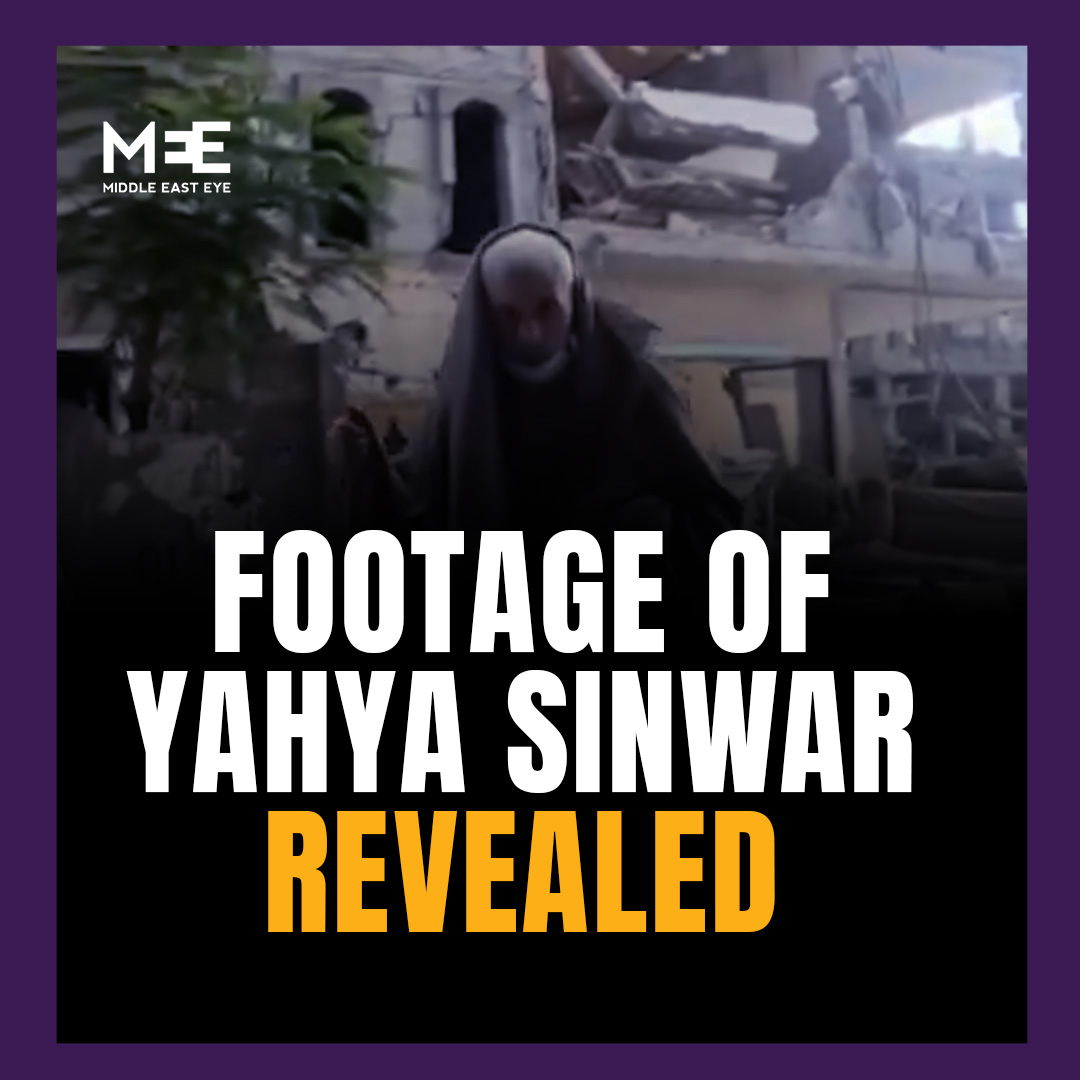 Exclusive footage from Al Qassam Brigades, the military wing of Hamas, shared with Al Jazeera, reveals former Hamas leader Yahya Sinwar engaged in military operations in Gaza before he was killed in a gun battle with Israeli forces in the ruins of a building in southern Gaza.