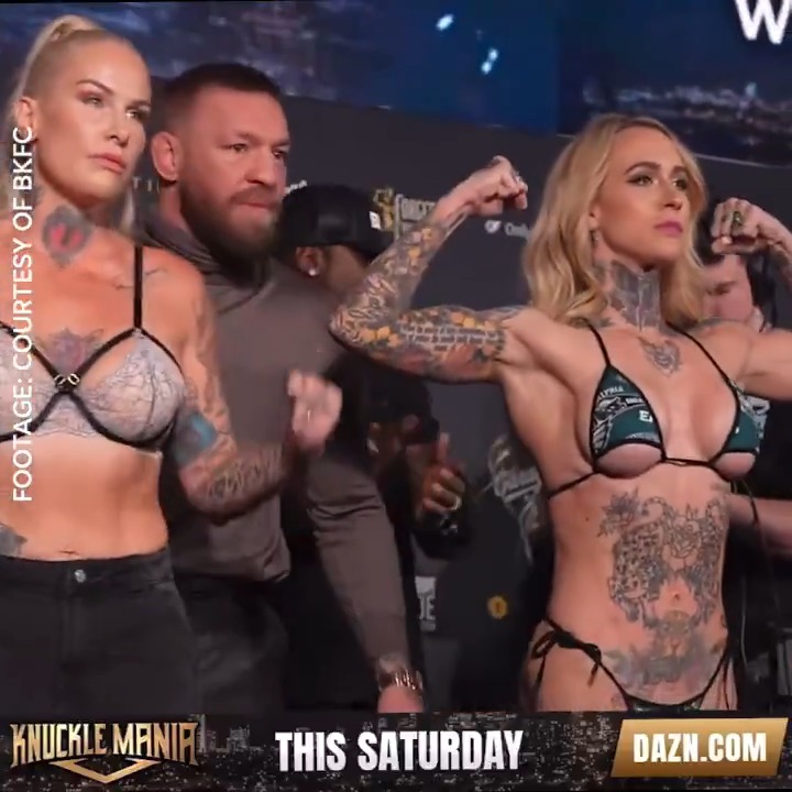 Taylor Starling and Bec Rawlings left little to the imagination during their final #KM5 staredown 😬