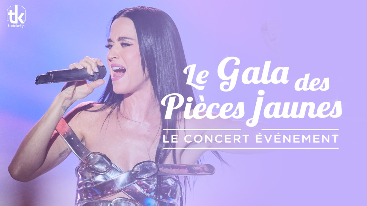 Assista à apresentação completa de Katy Perry no evento beneficente 'La Gala des Pièces Jaunes', realizado na noite de ontem (23) na La Défense Arena, em Paris. A gravação profissional do show será exibida no dia 28, às 17h30, no canal France TV 2.