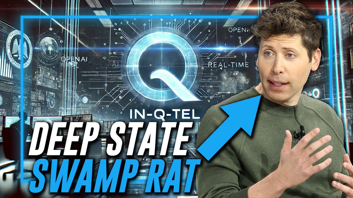 BREAKING ALERT! Open AI's Sam Altman Is A Major Threat To The Trump Administration, America, & The World In This Critical Report, Alex Jones Documents The Fact That Sam Altman Is A High-Level Globalist Deep State Operative & Is Even More Dangerous Than Elon Musk Has Warned MUST-WATCH/SHARE Deep Dive! » WATCH/SHARE THE LIVE X STREAM HERE: