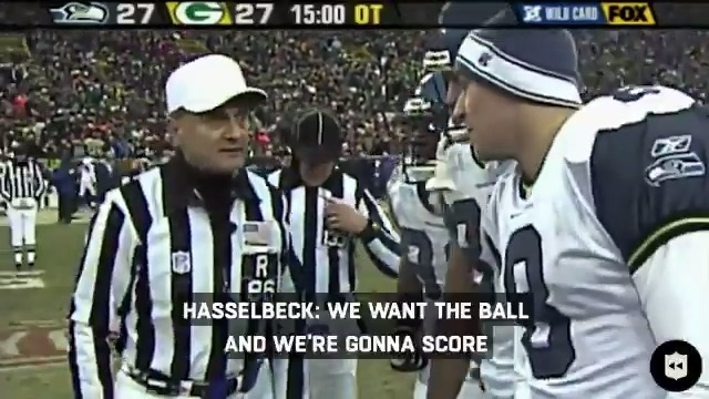 Matt Hasselbeck: “We want the ball and we’re gonna score” Bears new coach Al Harris: 50 Yard Pick 6