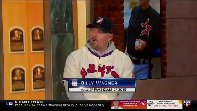 "When you walk into that room of Hall of Famers and you see the plaques... it's still a little surreal. It's such an honor." Billy Wagner talks about the emotion he felt when he received the call from the National Baseball Hall of Fame and Museum โพ and how hard he worked to get here. #MLBTonight