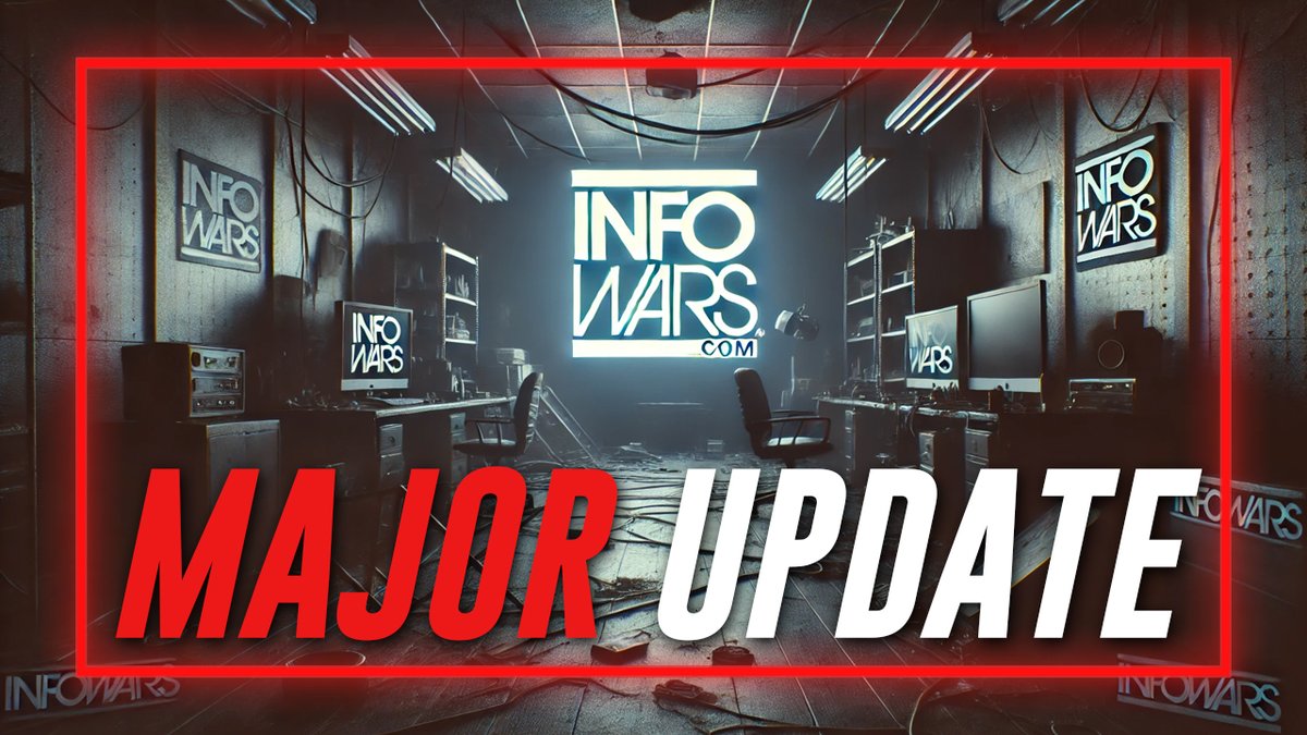 🚨BREAKING: The Democrat/Deep State Is Trying To Shut Down Infowars AGAIN » WATCH/SHARE THE LIVE X STREAM HERE: