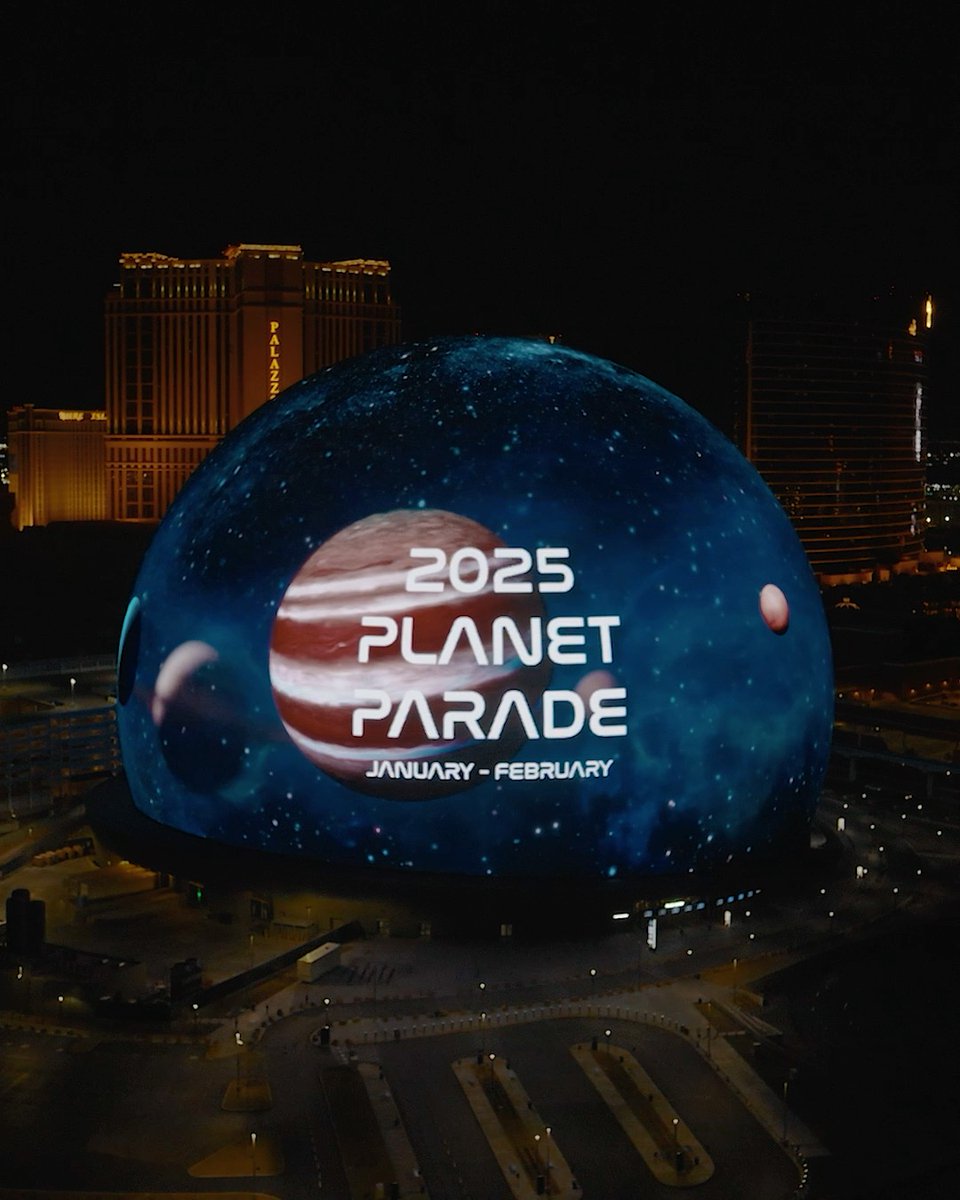 Planets are the star of the show during the Planet Parade! Through February the planetary alignment will be visible from Earth! This celestial event is now on rotation on The Exosphere 🪐