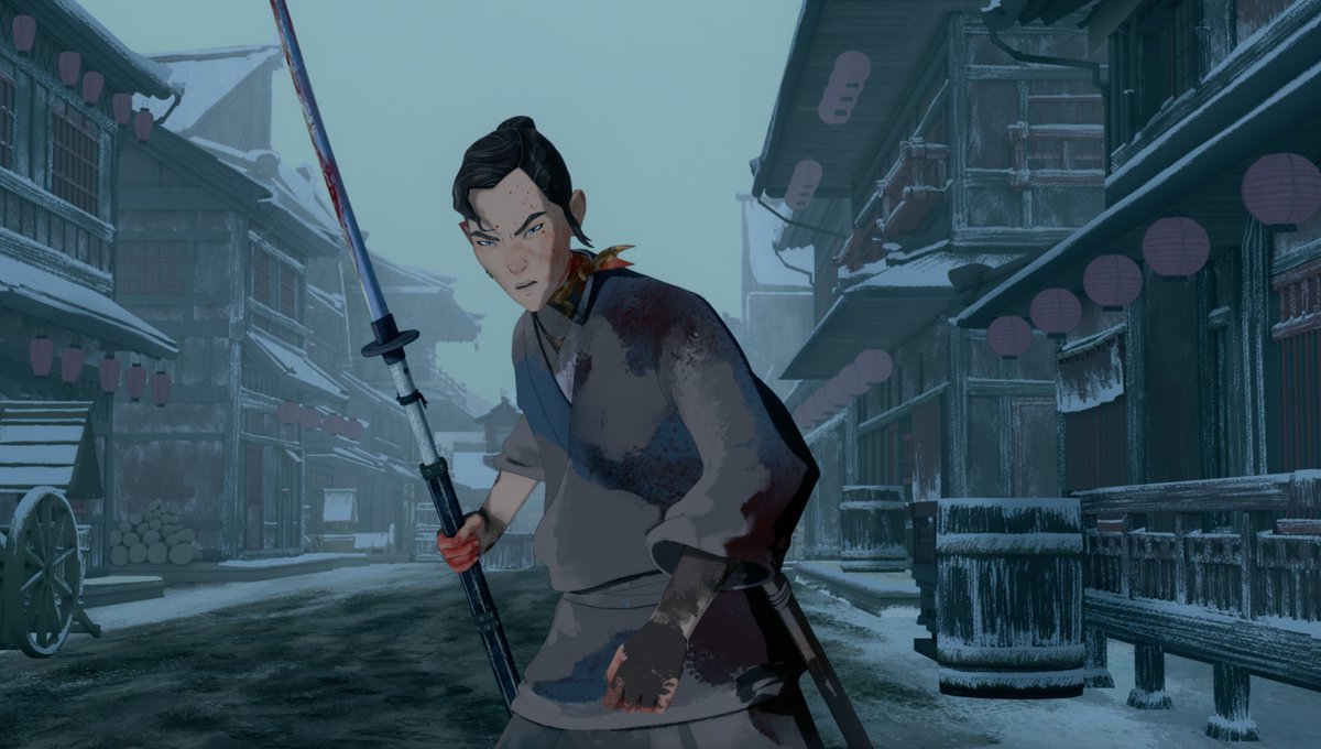 This fight scene from Blue Eye Samurai is truly exceptional.