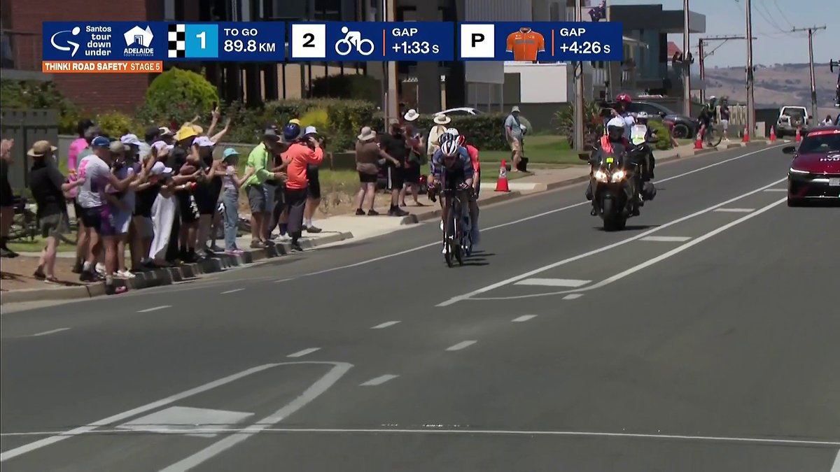 Great ride today, Pascal Eenkhoorn 💪 #TourDownUnder