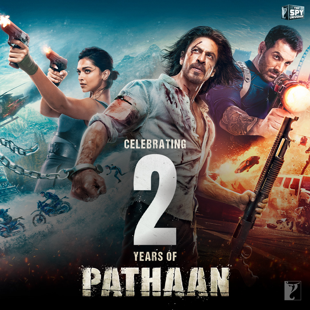 It’s been two years since the world witnessed the storm called Pathaan and we are still in awe! 🔥 Celebrating #2YearsOfPathaan