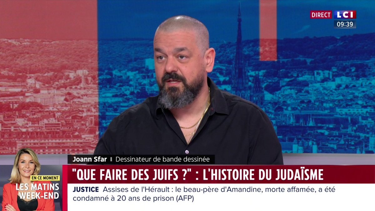 "On a empêché des voix juives et des voix arabes de se mettre devant une TV et de dire le 7-Octobre c'était dégueulasse, la destruction de Gaza c'est dégueulasse et on a en France des voix qui veulent la paix", Sfar Joann ▶️ Avec Anne-Chloé BOTTET ⬇️