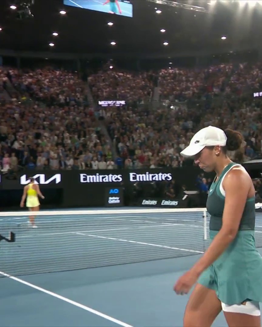 The emotions are high on both sides after a thrilling #AusOpen final 😢🏆