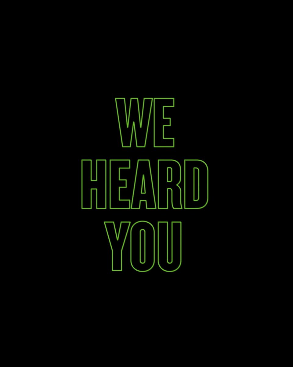 We Heard You. #2Stroke #GoodTimes #Kawasaki
