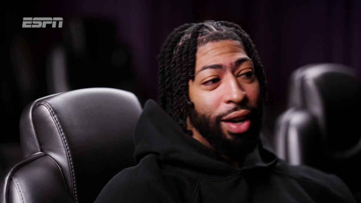 Anthony Davis sat down with Shams Charania to talk about LeBron and Steph's longevity and much more ahead of Lakers-Warriors on ABC 🍿 Full interview: