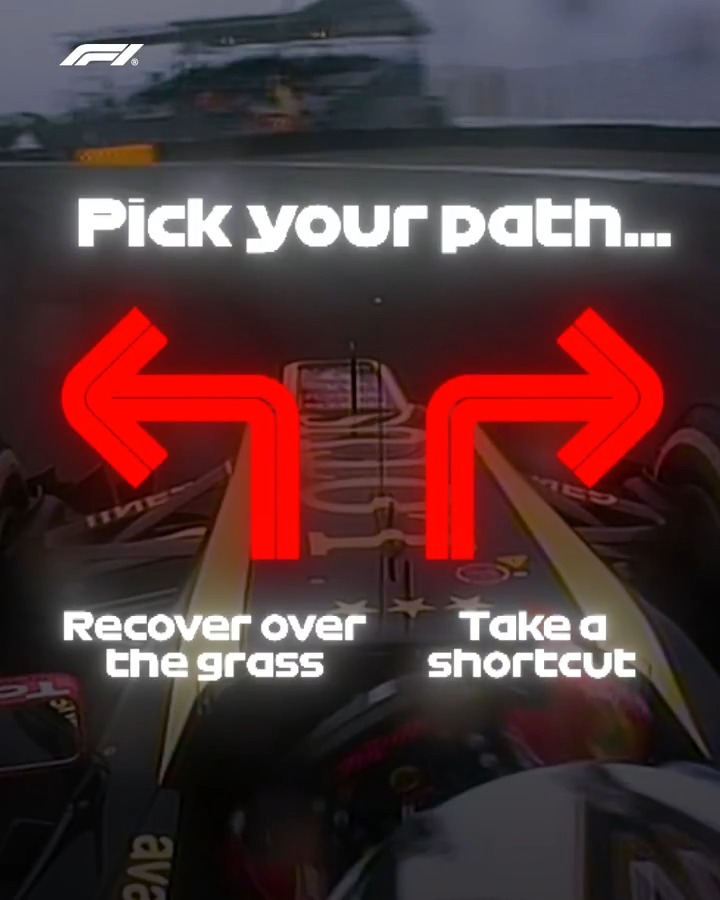 Which route you choosing? 🤔 #F1