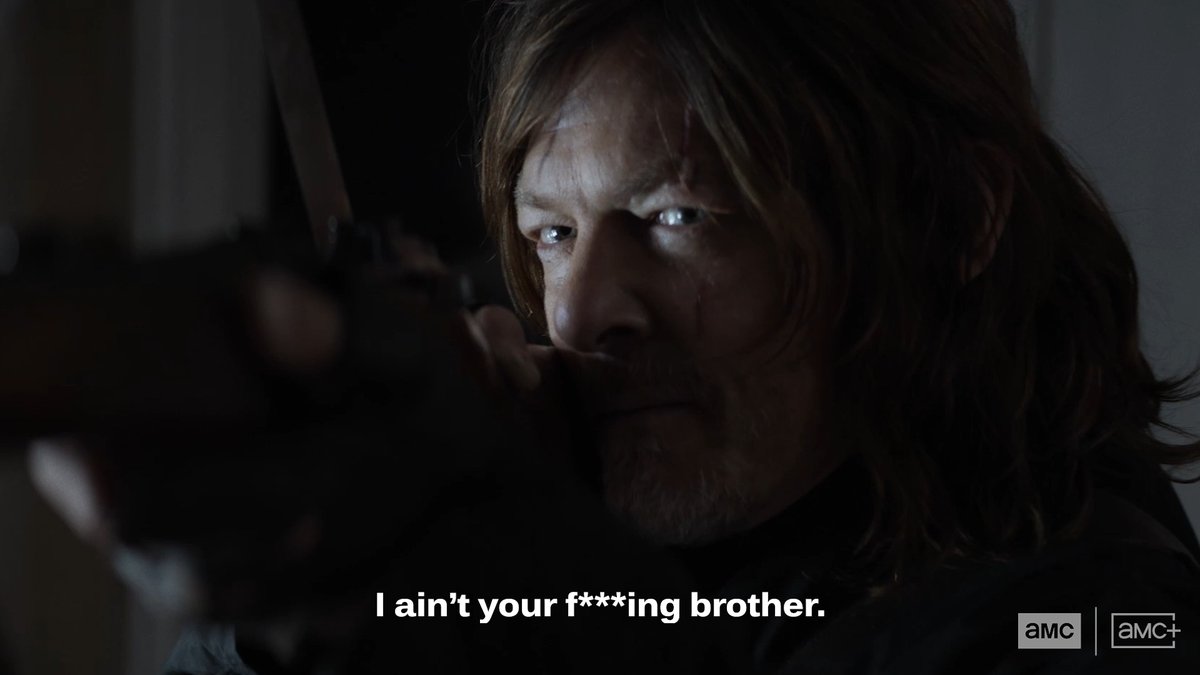 Let’s just say Daryl likes to keep his circle small. 😏 #DarylDixon