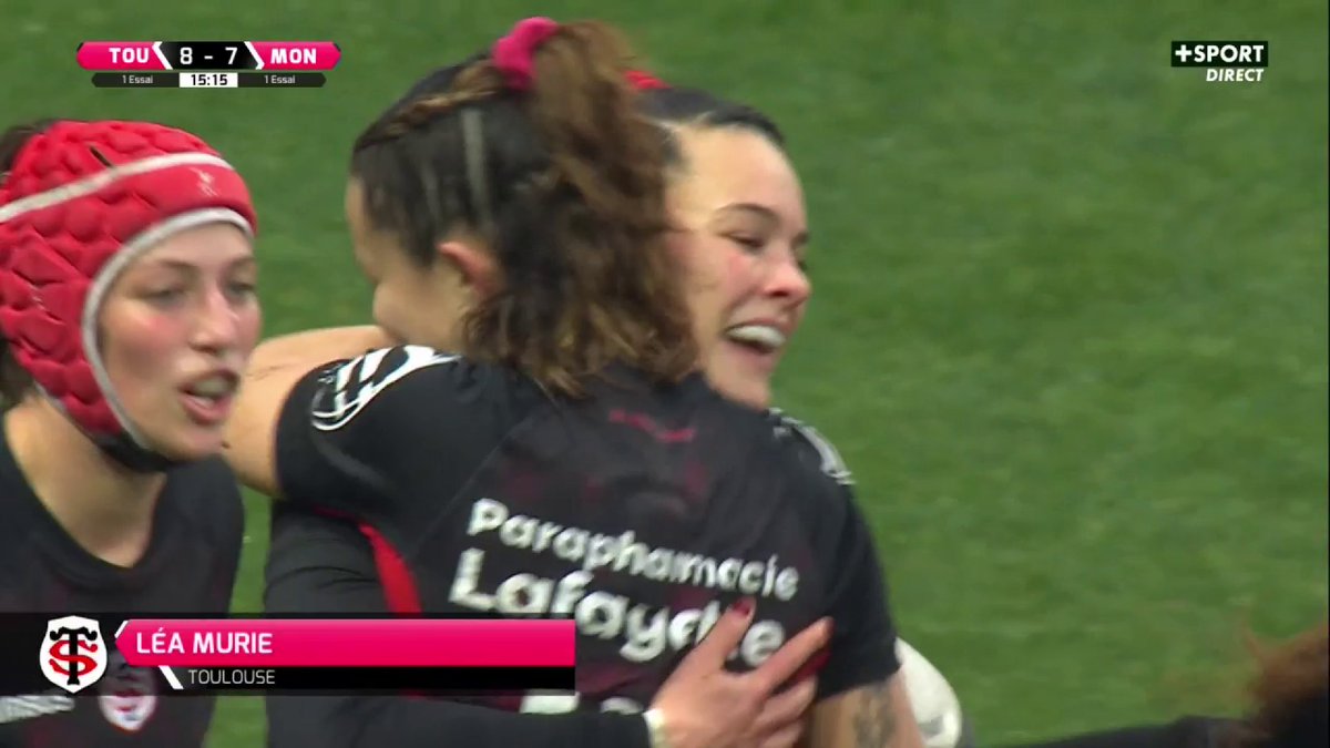 LA FUSÉE MURIE 🚀 Le STFéminin reprend l'avantage grâce à ce superbe essai 🔥 Elite 1 Féminine 🙌 #STMHR
