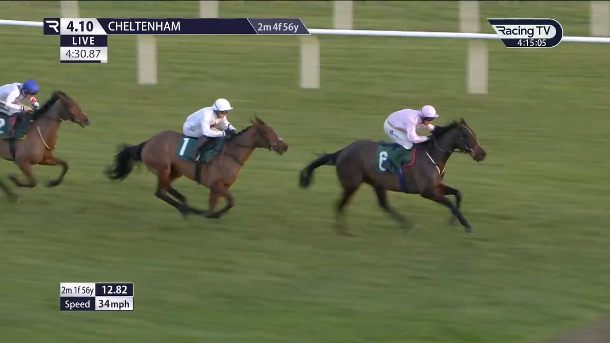 An UPSET! 😧 Sixmilebridge defeats Potters Charm to take the AIS Novices' Hurdle for Kielan Woods and Fergal O'Brien Racing