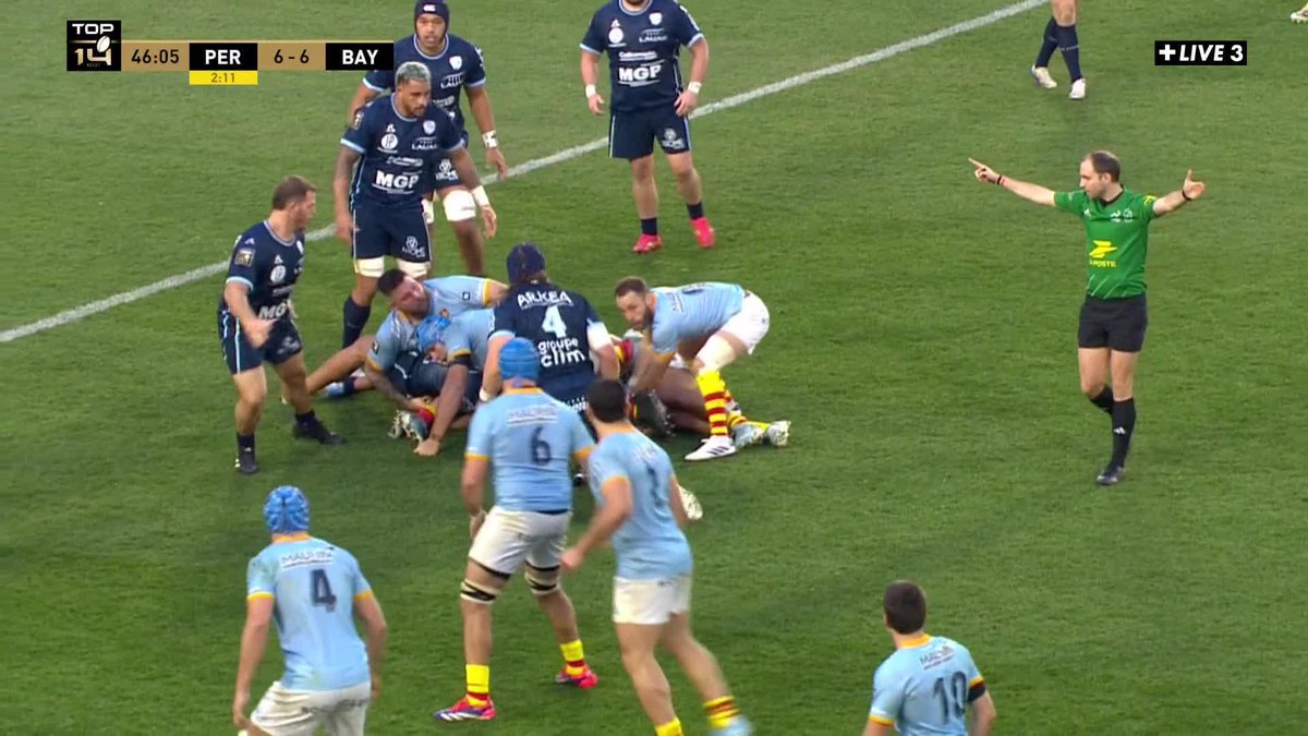PERPIGNAN PREND L'AVANTAGE FACE À BAYONNE 🙌 USAP 🫏 #USAPAB