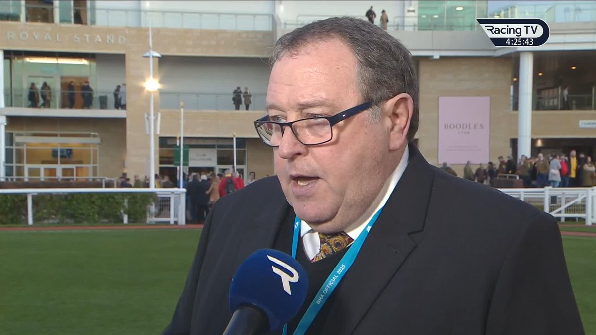 🗣️"The horse was given in our view a tender hands and heels ride to the line." British Horseracing Authority Head of Stewarding Shaun Parker talks us through their review process regarding the ride on Iroko in the Betfair Exchange Handicap Chase.