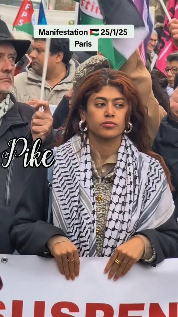Je vais finir par croire que Rima Hassan , la députée européenne de la France Insoumise veut se faire élire à Gaza . Que vient faire Sophie Binet et la CGT dans ce rassemblement ? Je croyais naïvement que la CGT défendait les travailleurs , mais ça, c était avant !!! Bien entendu , LFI dont Manon Aubry est toujours dans les sales coups . Une raison de plus pour rejetter la France Insoumise , un parti qui ne nous veut pas du bien et qui bordélise la France !!!