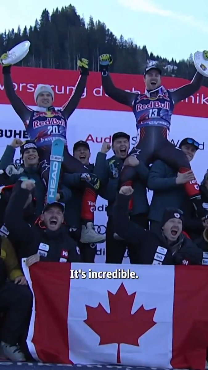 A memorable victory at Kitzbuhel for Canada’s Jack Crawford. And an equally memorable commentary call. I think we all spilled our coffee this morning. Outstanding stuff from the Canadians.