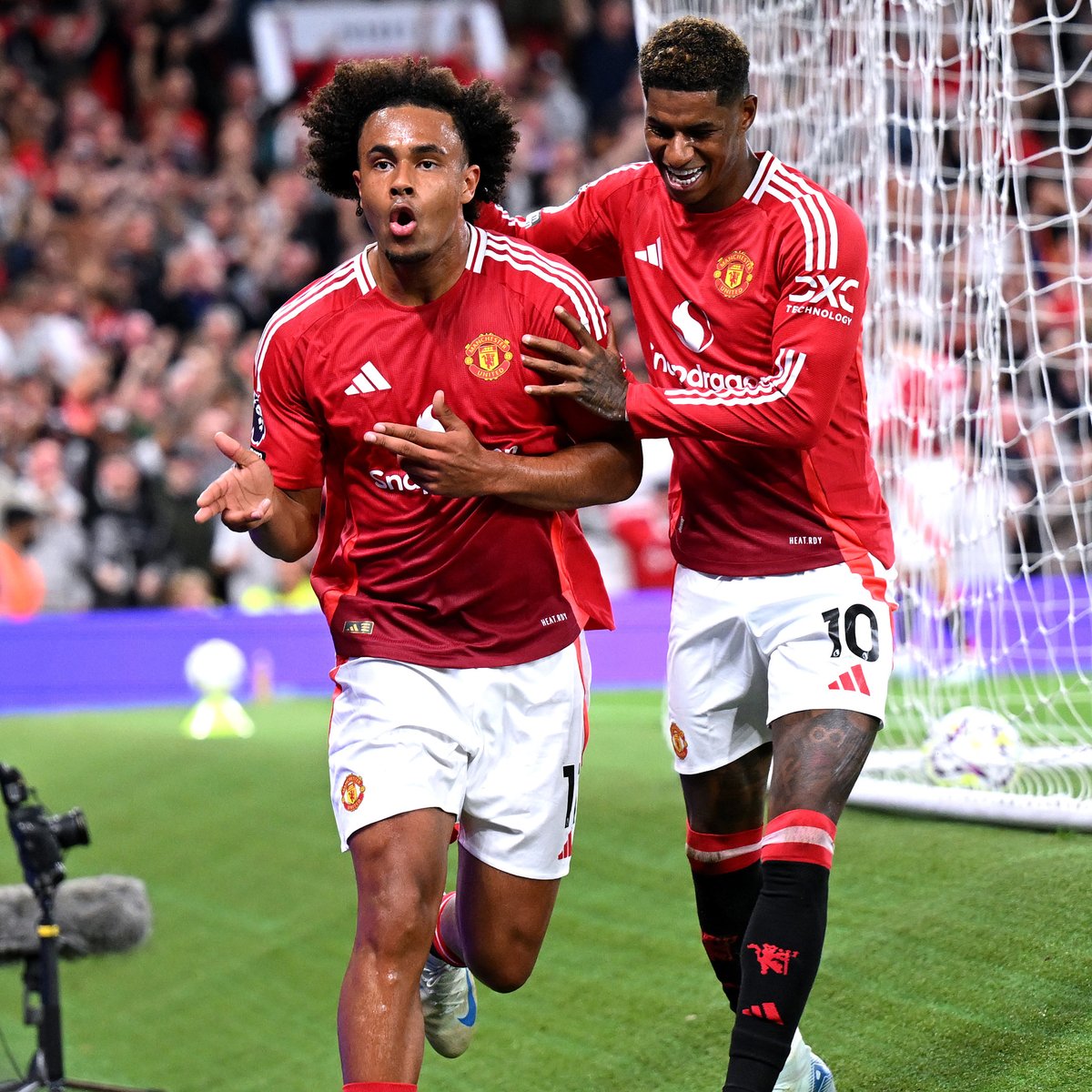 Josh Zirkzee had the final say last time we faced Fulham 😮‍💨 #MUFC || #PL