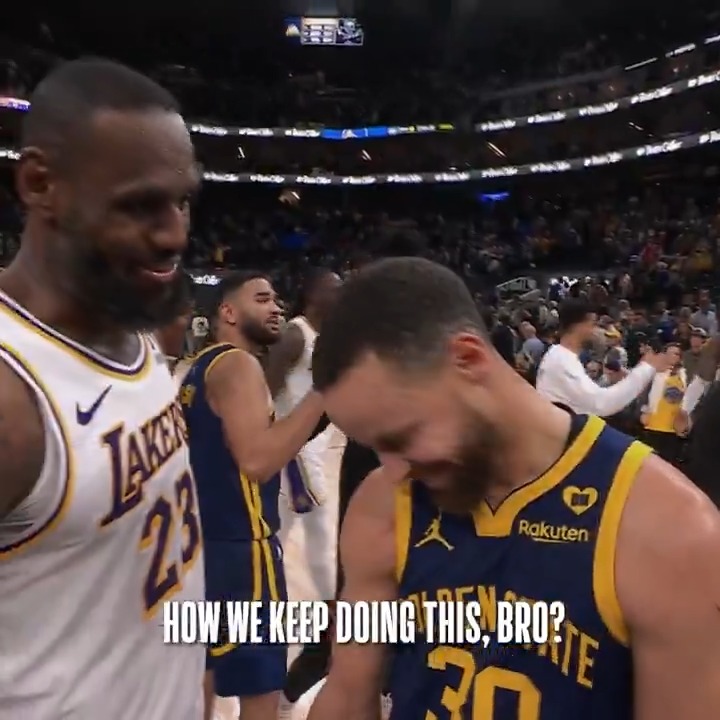 Stephen. LeBron. Two of the greats of this generation, going head-to-head again tonight 👊
