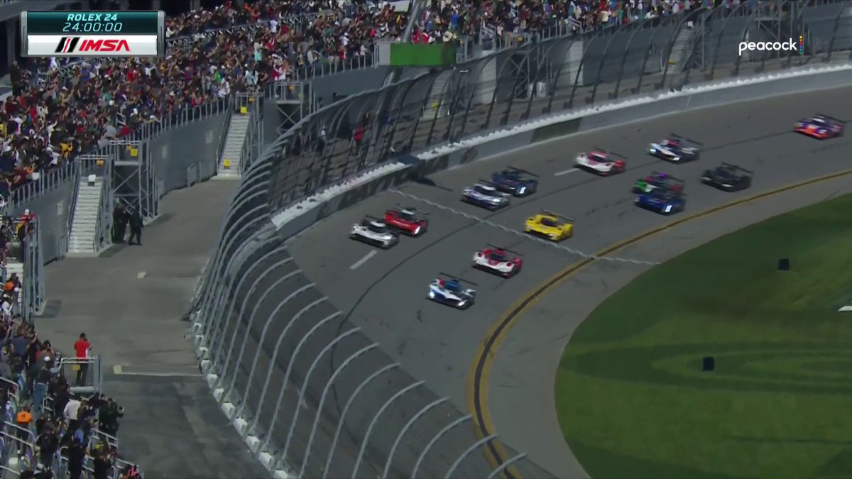 REPOST if you're watching the Rolex 24 at Daytona! 📺 : Peacock and NBC
