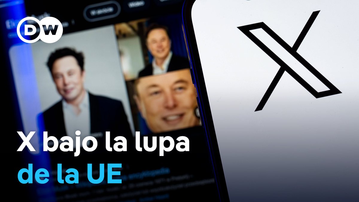 La UE investiga las prácticas de moderación de #X Bruselas intensifica su investigación sobre si la plataforma X, de Elon #Musk, incumplió el código normativo tecnológico del bloque. Entretanto, cada vez más líderes e instituciones europeas abandonan X. #EconomíaDW /rc