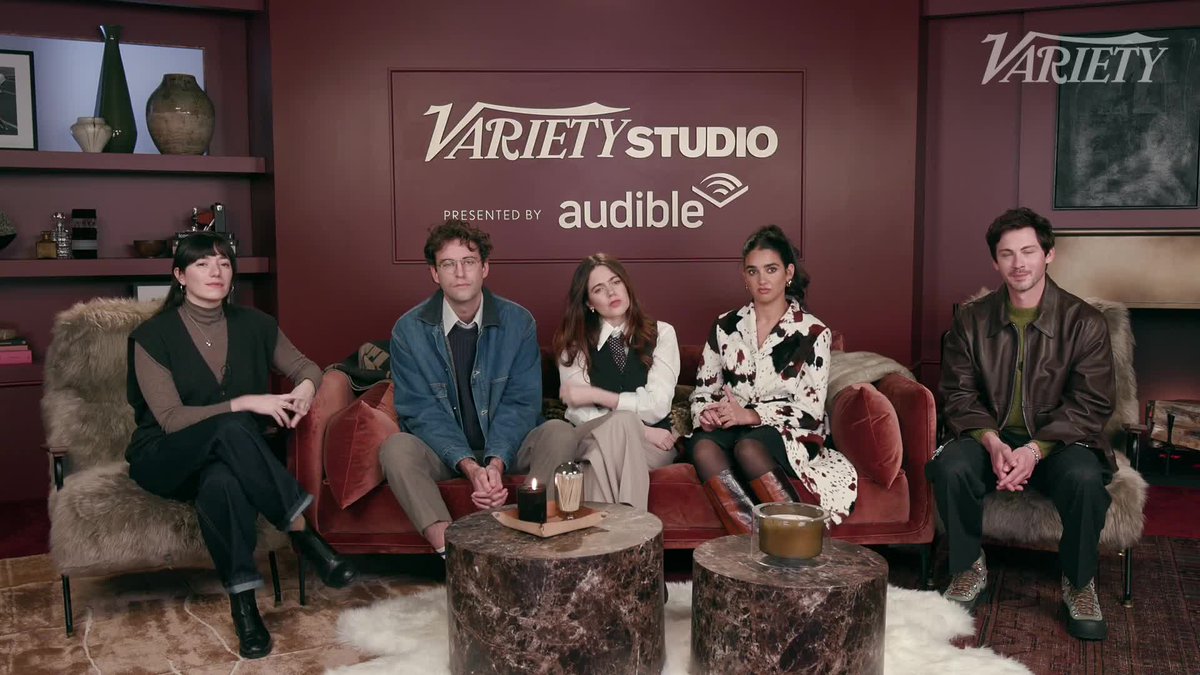 Logan Lerman and Molly Gordon discuss their approaches to their characters in "Oh, Hi!" | Variety Studio presented by Audible