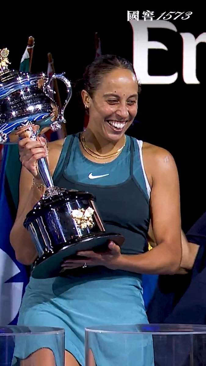 Madison's Moment 🙌🏆 Luzhou Laojiao • #WinningMoments • #LuzhouLaojiao • #AusOpen • #AO2025 • Wide World of Sports • ESPN • @eurosport • WOWOWテニス