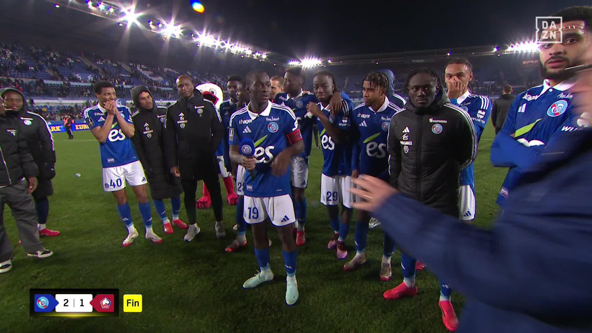 😯 | Cette séquence entre Habib Diarra et les supporters Strasbourgeois ! 👀⚡ #RCSALOSC