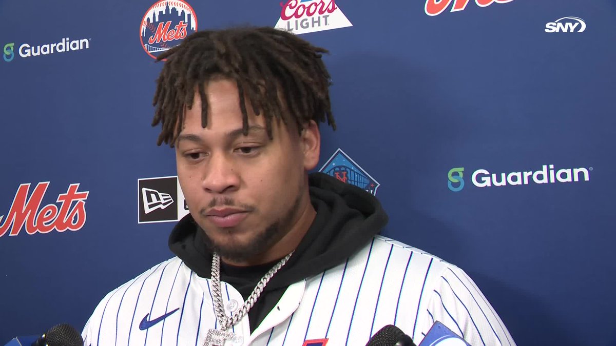 "I feel like this rotation has the potential to pretty much throw, I would say, five number ones over five days." Frankie Montas on the potential of the Mets pitching rotation this season: