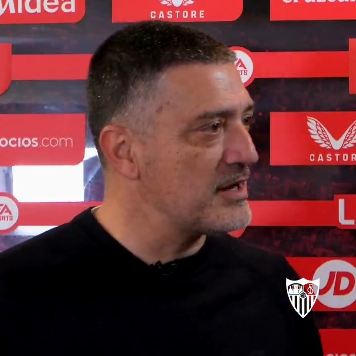 🗣️ Las palabras del míster. #SevillaFCEspanyol