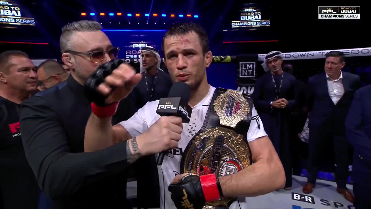 🗣️ “You was right, brother.” Usman Nurmagomedov admits he underestimated Paul Hughes at #RoadToDubai