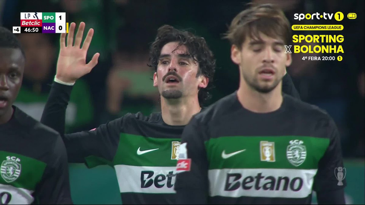 MAGNÍFICO, TRINCÃO 🥵 #sporttvportugal #LIGAnaSPORTTV #ligaportugalbetclic #sportingcp #nacional #betanolp