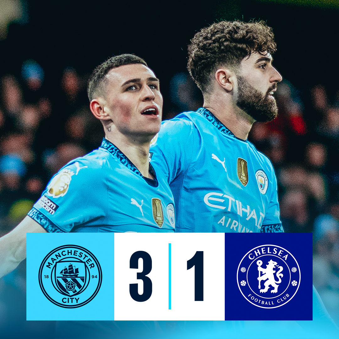 Man City 🆚 Chelsea, as it happened ⬇️