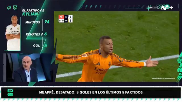 Mbappé, 𝙙𝙚𝙨𝙖𝙩𝙖𝙙𝙤. #DeportePlus