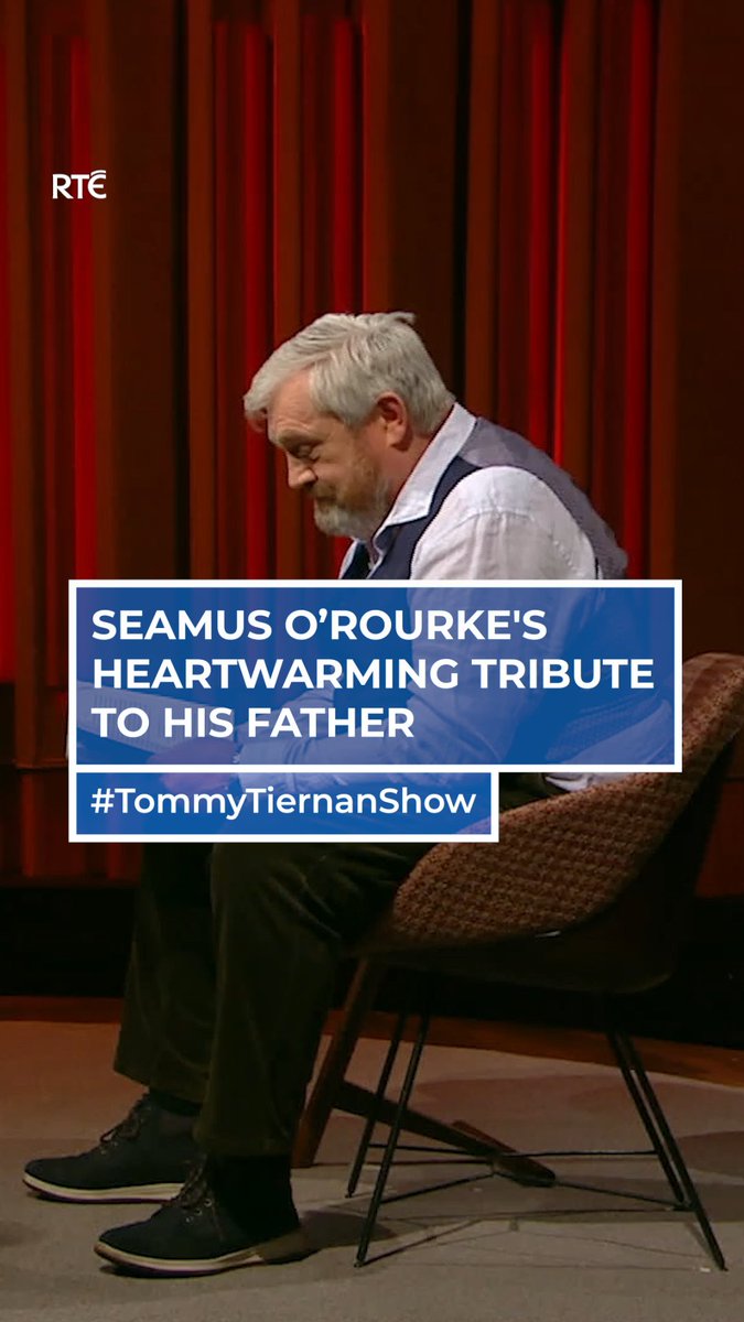 A beautiful tribute, Seamus O'Rourke ❤️ #TommyTiernanShow | Tommy Tiernan