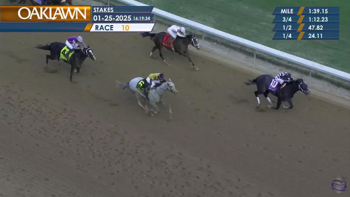 Speed King picks up 20 points on the Road to the #KyDerby! 🌹