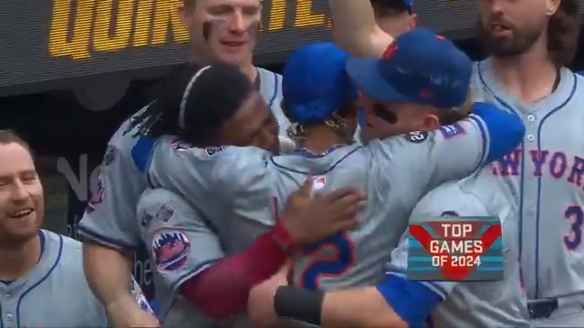 "What an incredible game to clinch with!" Game 161 between the Mets and Braves was an absolute classic, landing as our #4 game on the "Top Games of 2024" countdown.