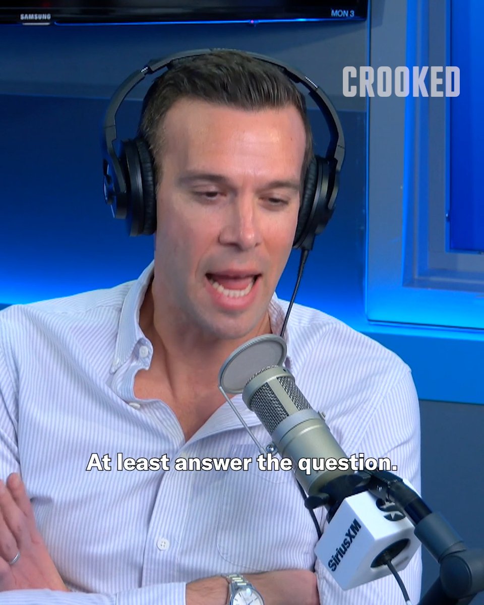 Pathetic. Watch more Pod Save America on YouTube. #PodSaveAmerica #CrookedMedia #Pardons