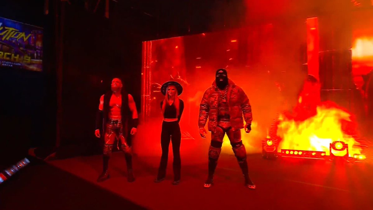 Welcome The Hounds of HELL! Watch #AEWCollision LIVE on TNT Drama &amp; @SportsOnMax Big Bad Brody King | Buddy Matthews | julia hart