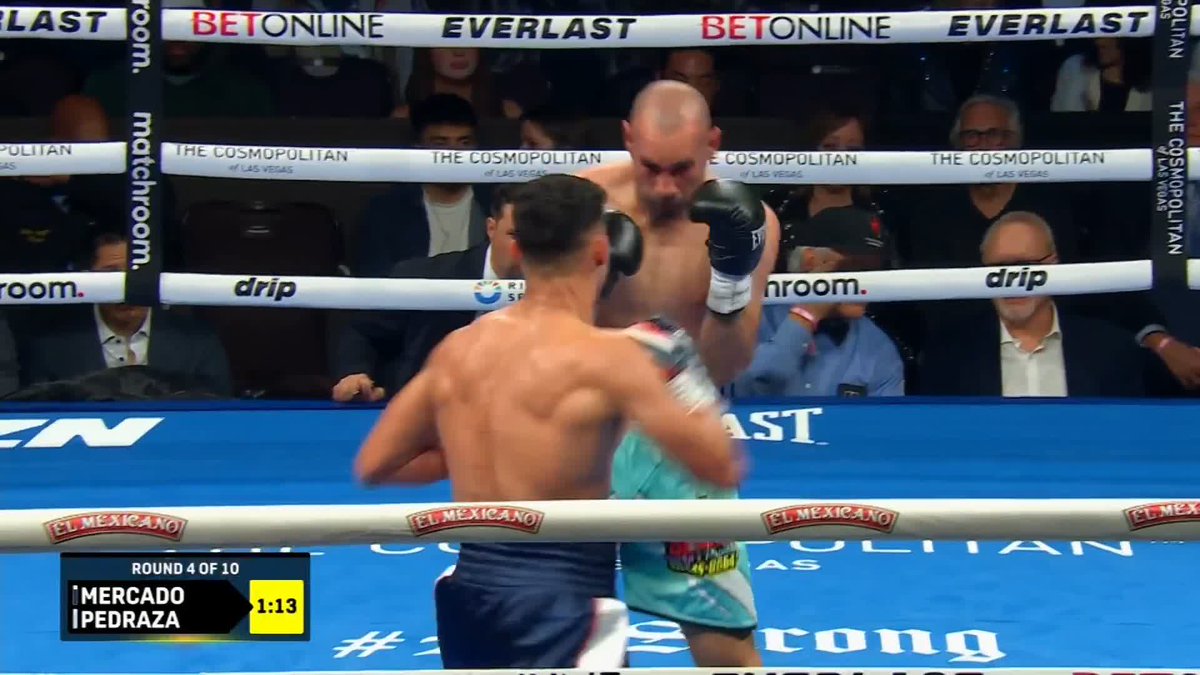 DONE IN THE FOURTH! 😯 Tito Mercado drops and stops Jose Pedraza on his Matchroom debut 💥 #MercadoPedraza | DAZN Boxing | #PachecoNelson