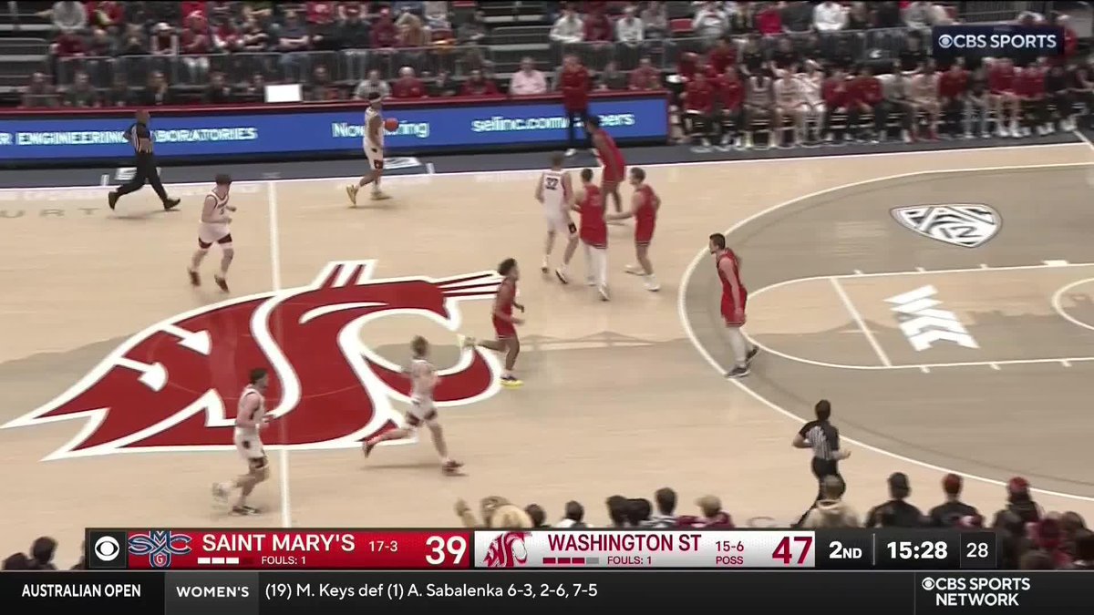 LeJuan Watts with the poster! Don't jump with the 559 kid. #GoCougs | 📺CBSSN