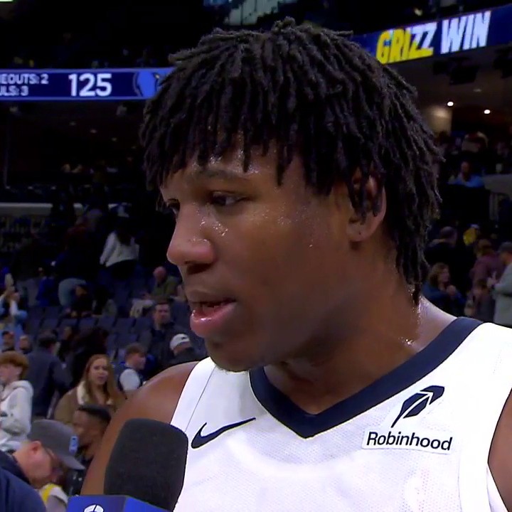 "Ultimately, I feel like I'm back." 👀 Gregory “GG” Jackson is feeling good following his season high 15 points. Rob Fischer