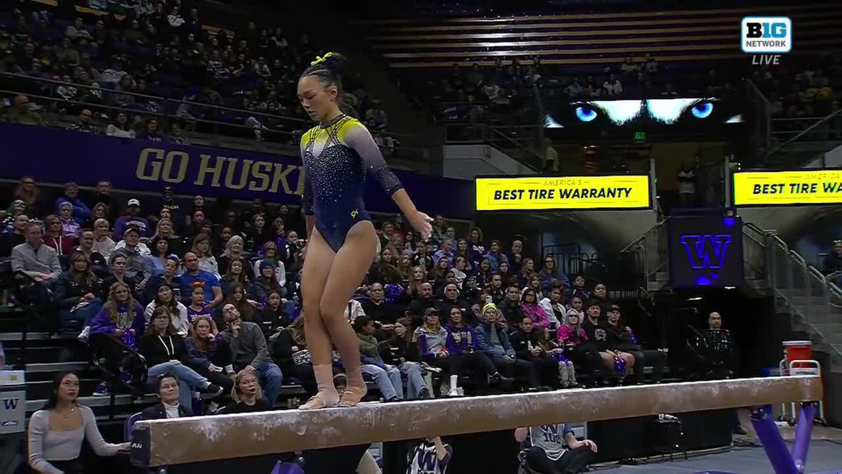Kayli. Boozer. Career-best 9.900!! #GoBlue 〽️